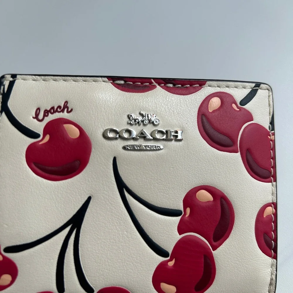 Coach snap wallet